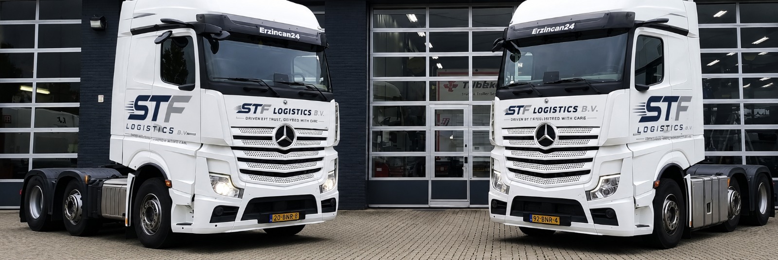 STF Logistics chauffeurs en vloot
